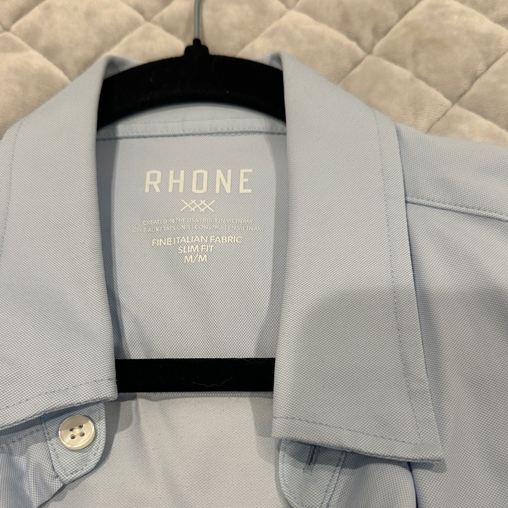 Rhone Sky Blue men’s dress shirt